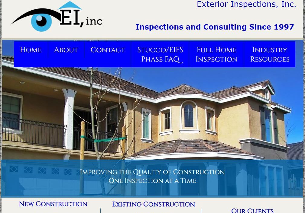 Construction Claims Experts Exterior inspection services